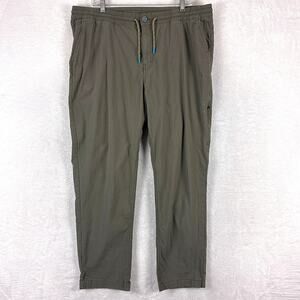 Cotopaxi Pants Men XL Brown Drab Salto Ripstop Drawstring Preppy Hiking Outdoors